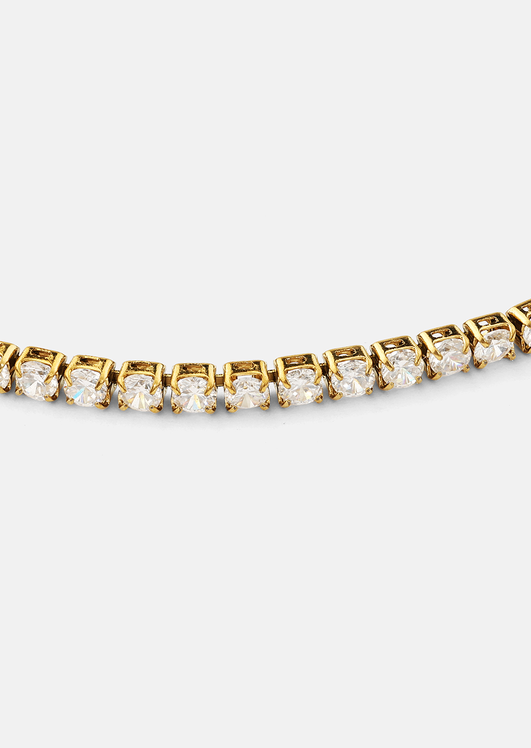 Armband Gloria Band 2.2mm - 18k Guldpläterat