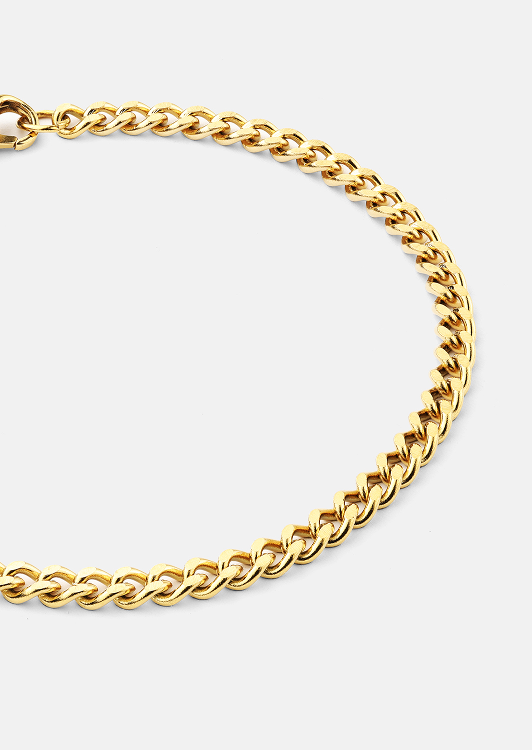 Golden Link Chain Bracelet - 18k Guldpläterat