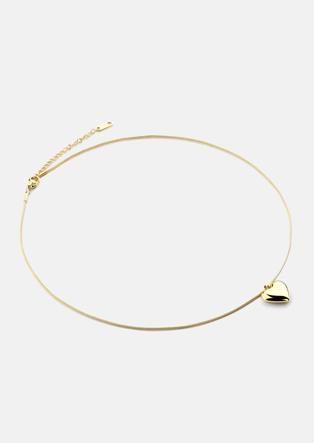 Halsband Eternal Heart - 18k Guldpläterat
