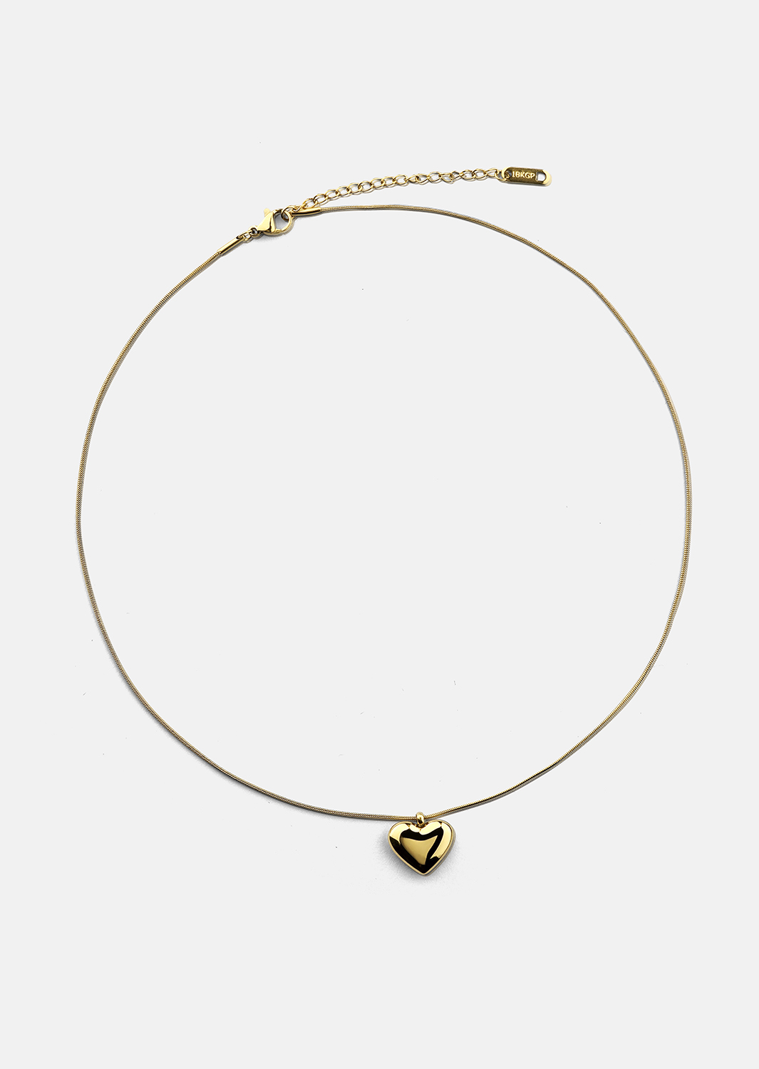 Halsband Eternal Heart - 18k Guldpläterat