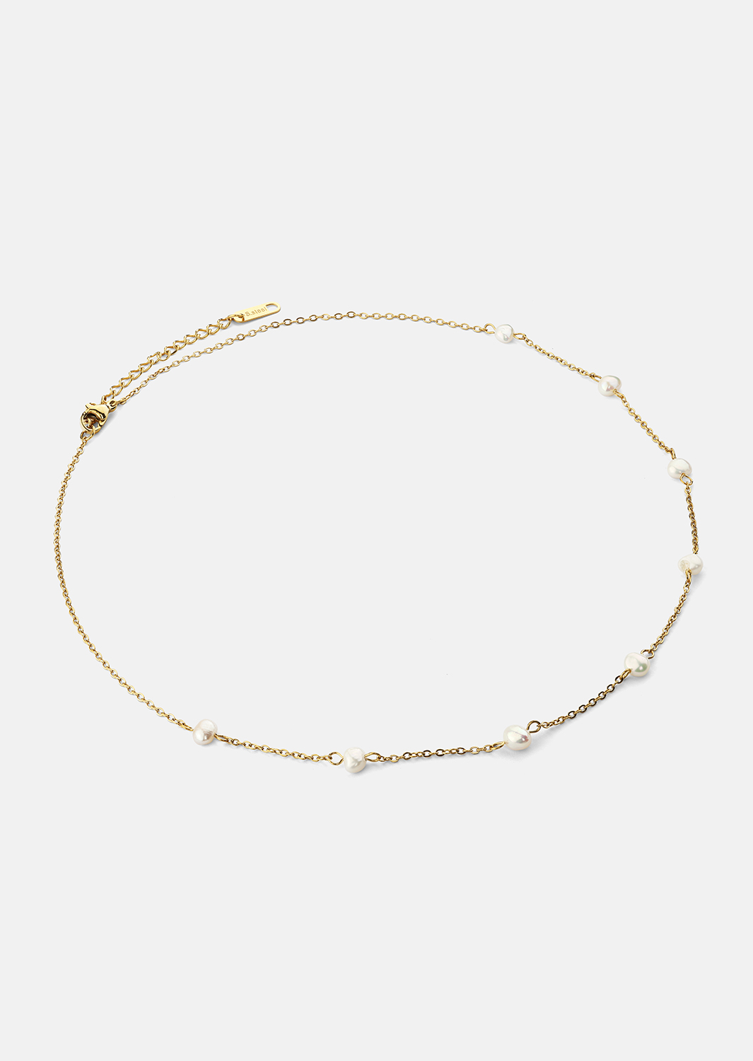 Halsband Lunaria - 18k Guldpläterat