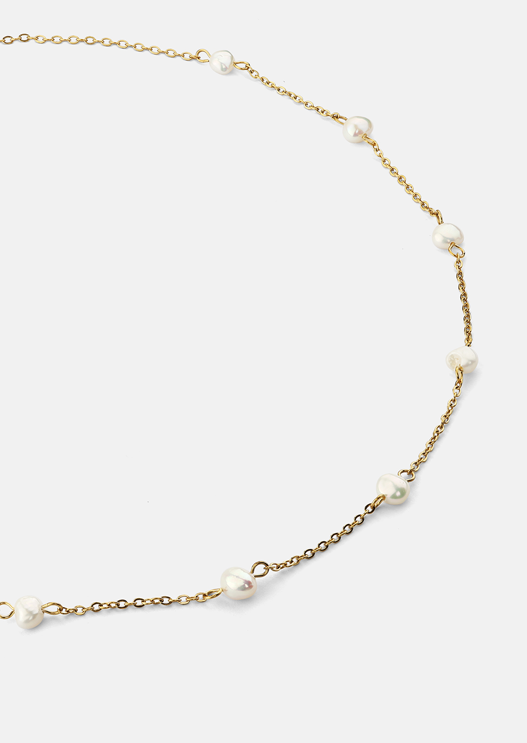 Halsband Lunaria - 18k Guldpläterat