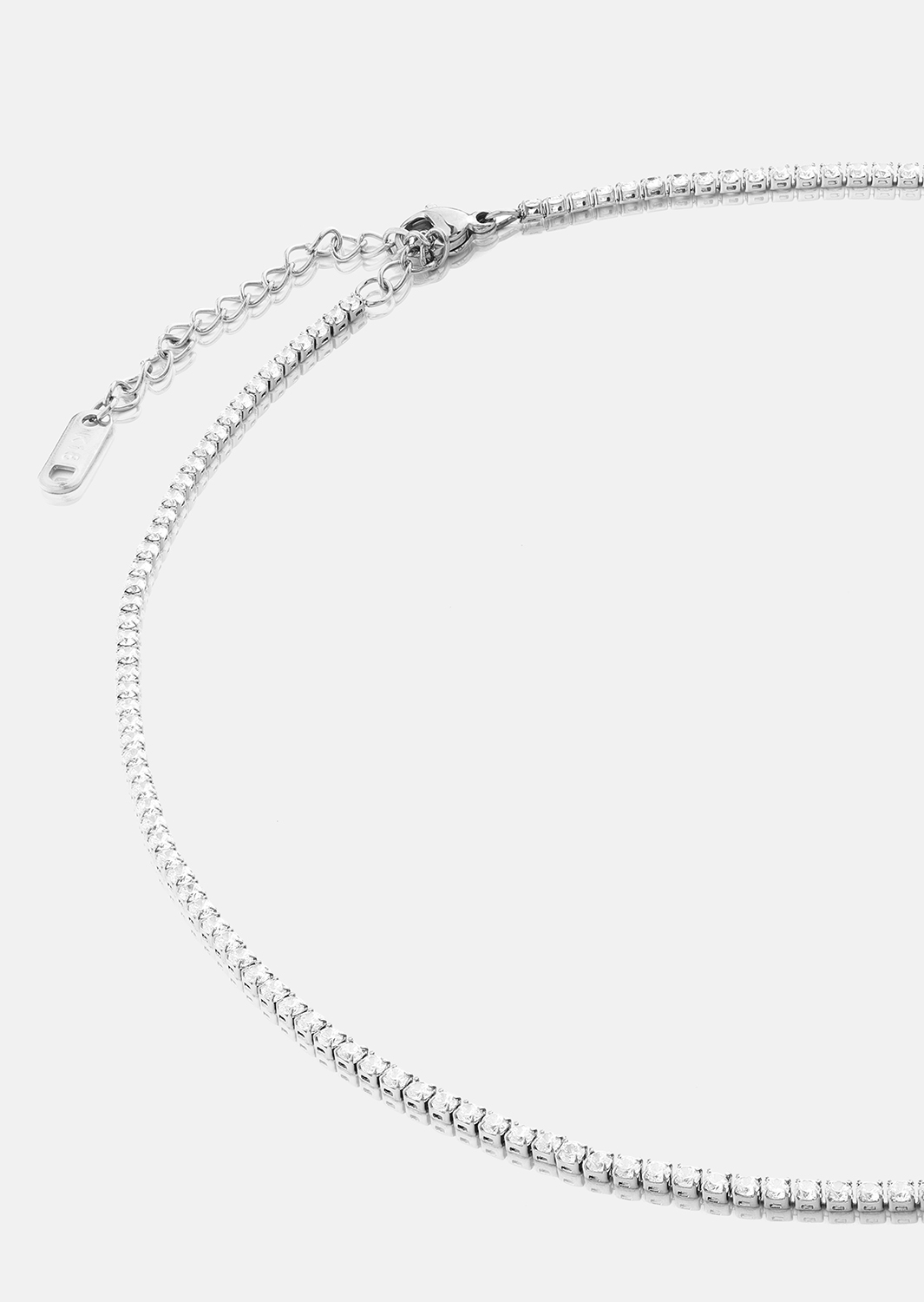 Halsband Lumina - Silverpläterat
