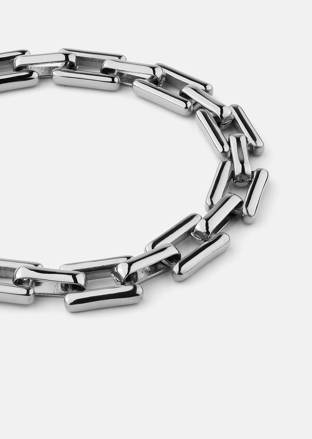 Armband Luxe Link - Silverpläterat