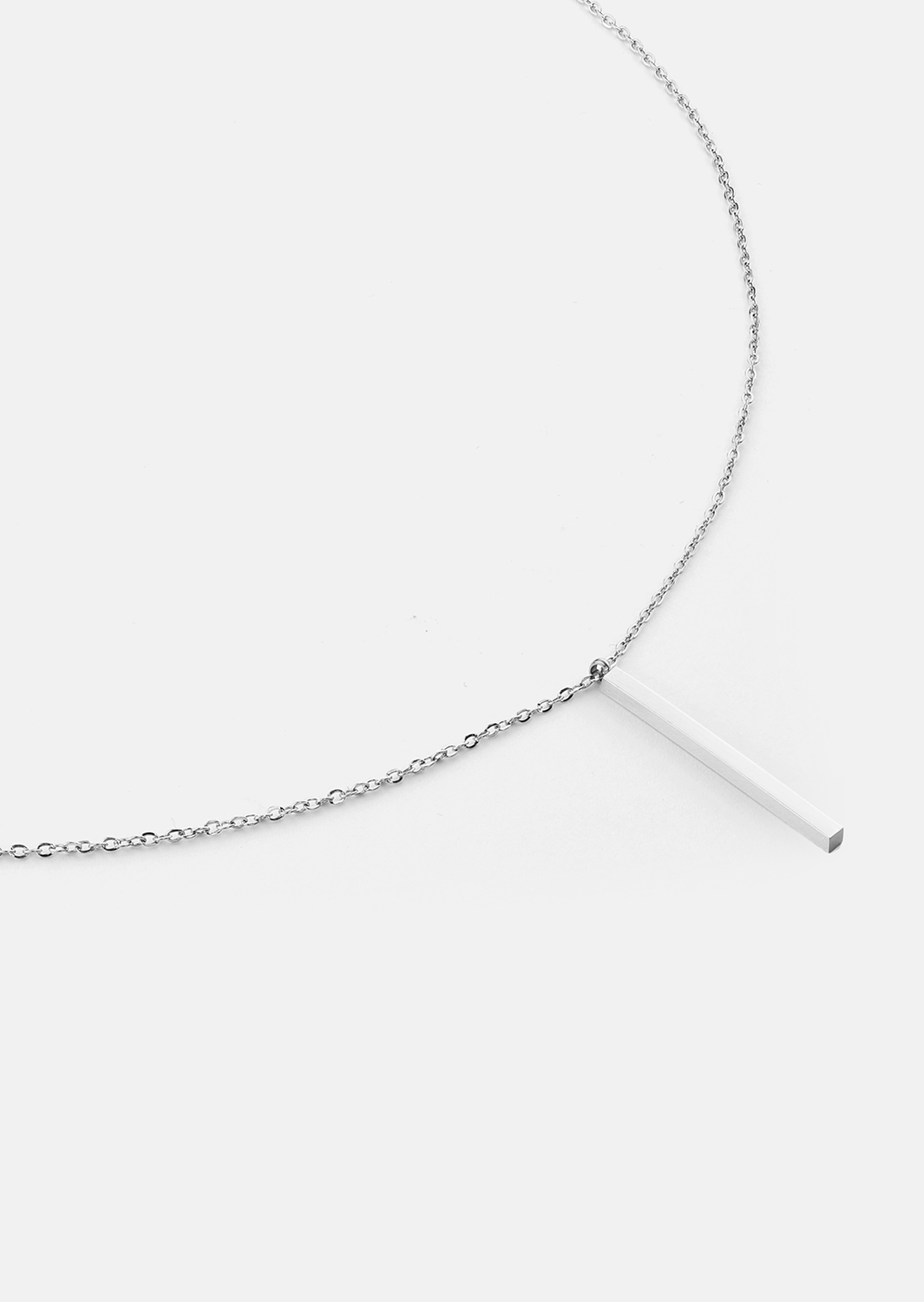 Halsband Line – Silver Plated