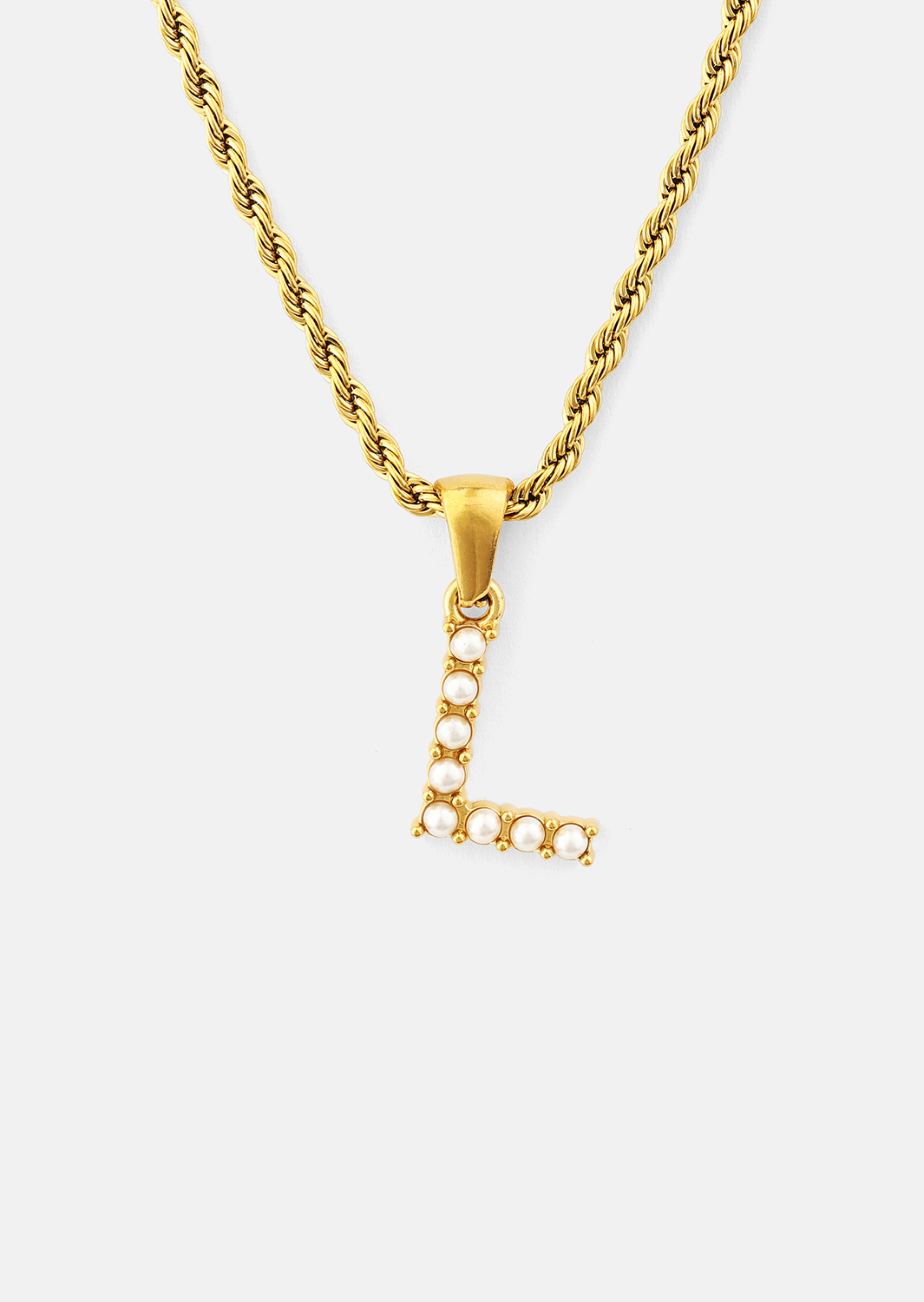 Amulet A-N Halsband – 18k Guldpläterat