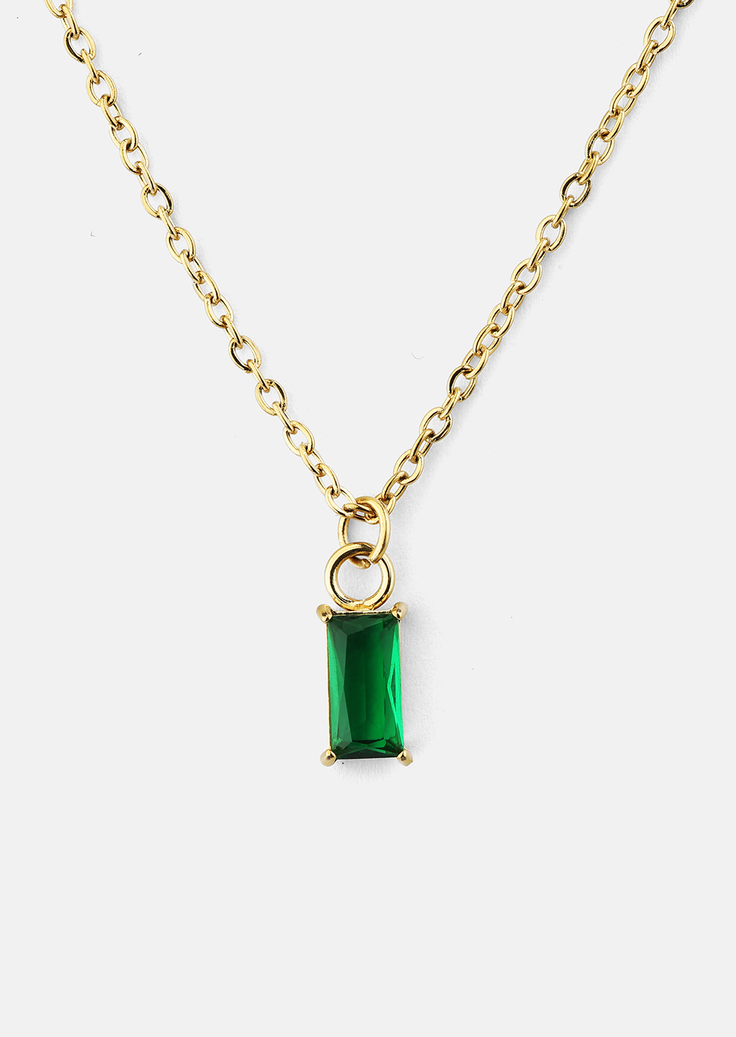 Halsband Emeraldis - 18k Gold Plated