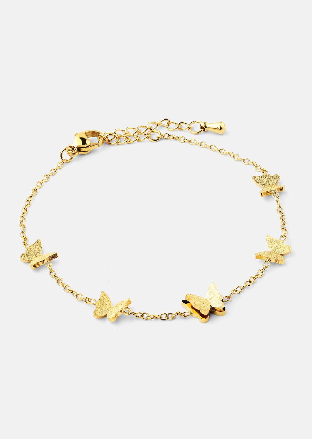 Armband Butterfly Dance - 18k Guldpläterat