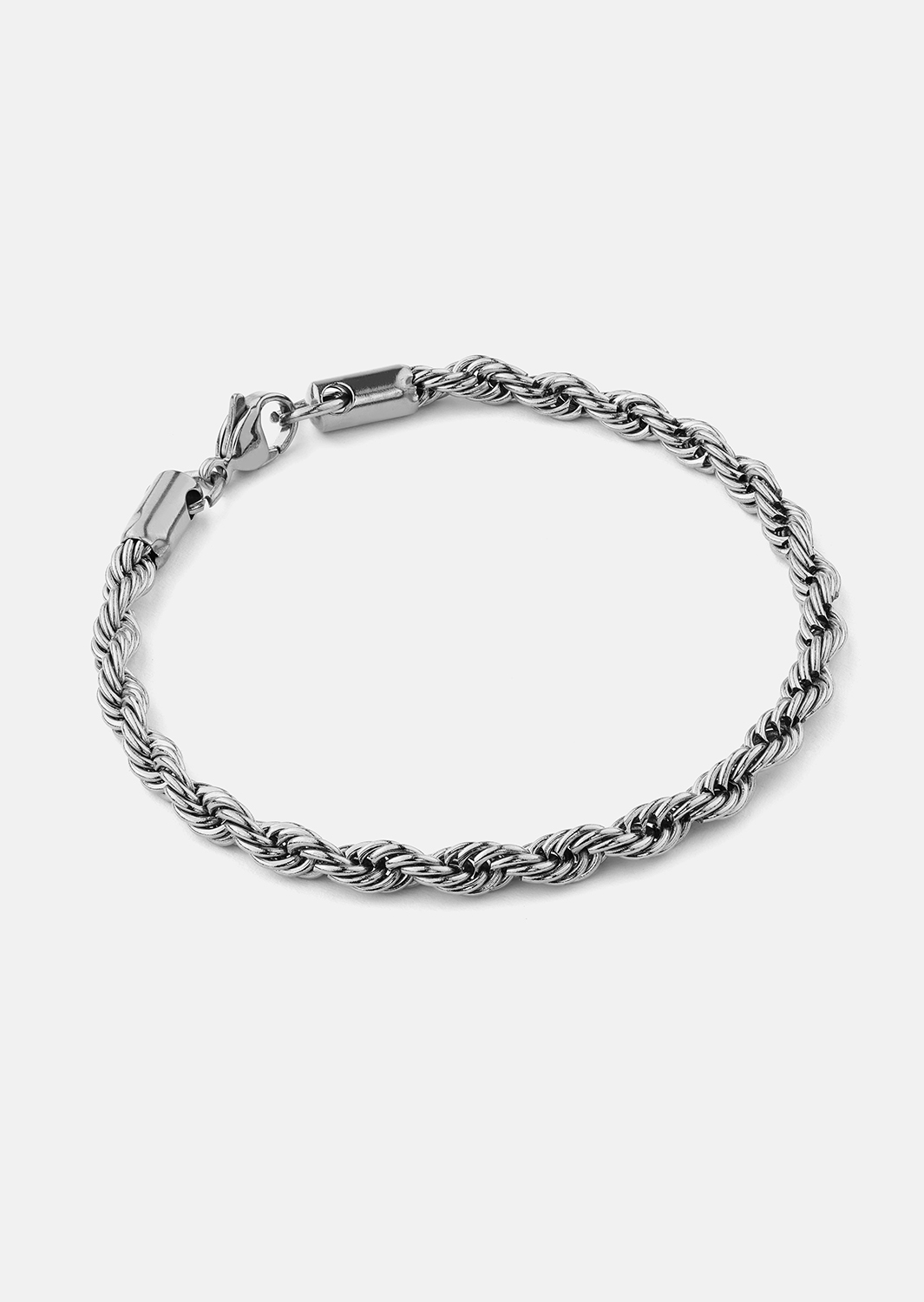 Armband Twist – Silverpläterat