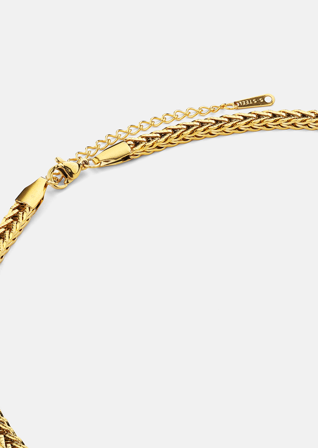 Halsband Ember Braid – 18k Guldpläterat