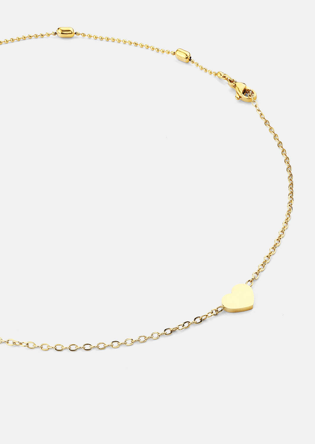 Armband Heart Chain – 18k Guldpläterat