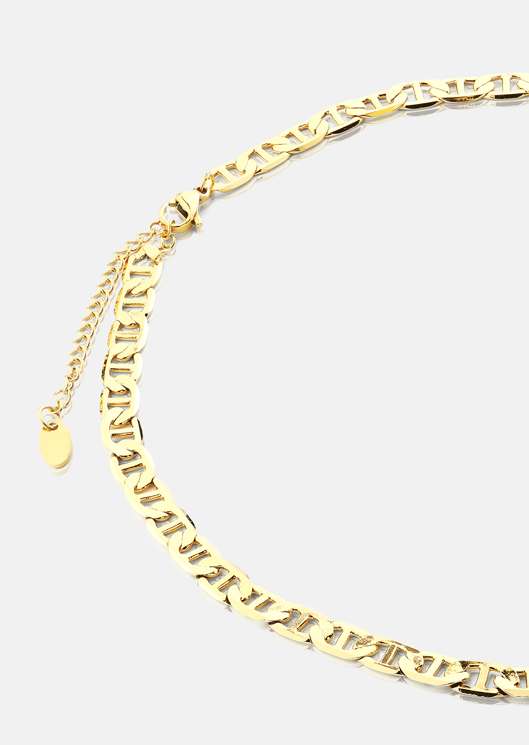Halsband Bold Link Chain - 18k Guldpläterat