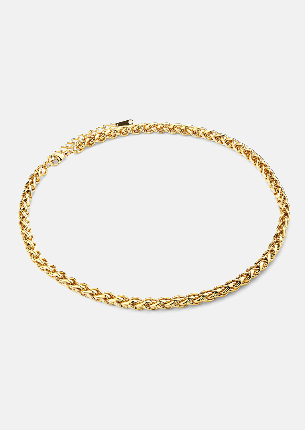 Halsband Royal Twist - 18k Guldpläterat
