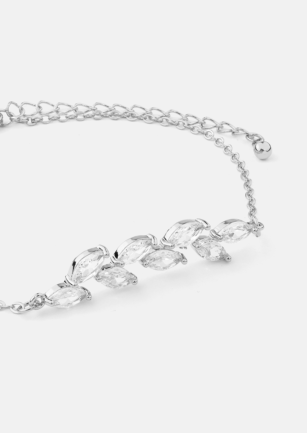 Armband Leaflight - Silverpläterat
