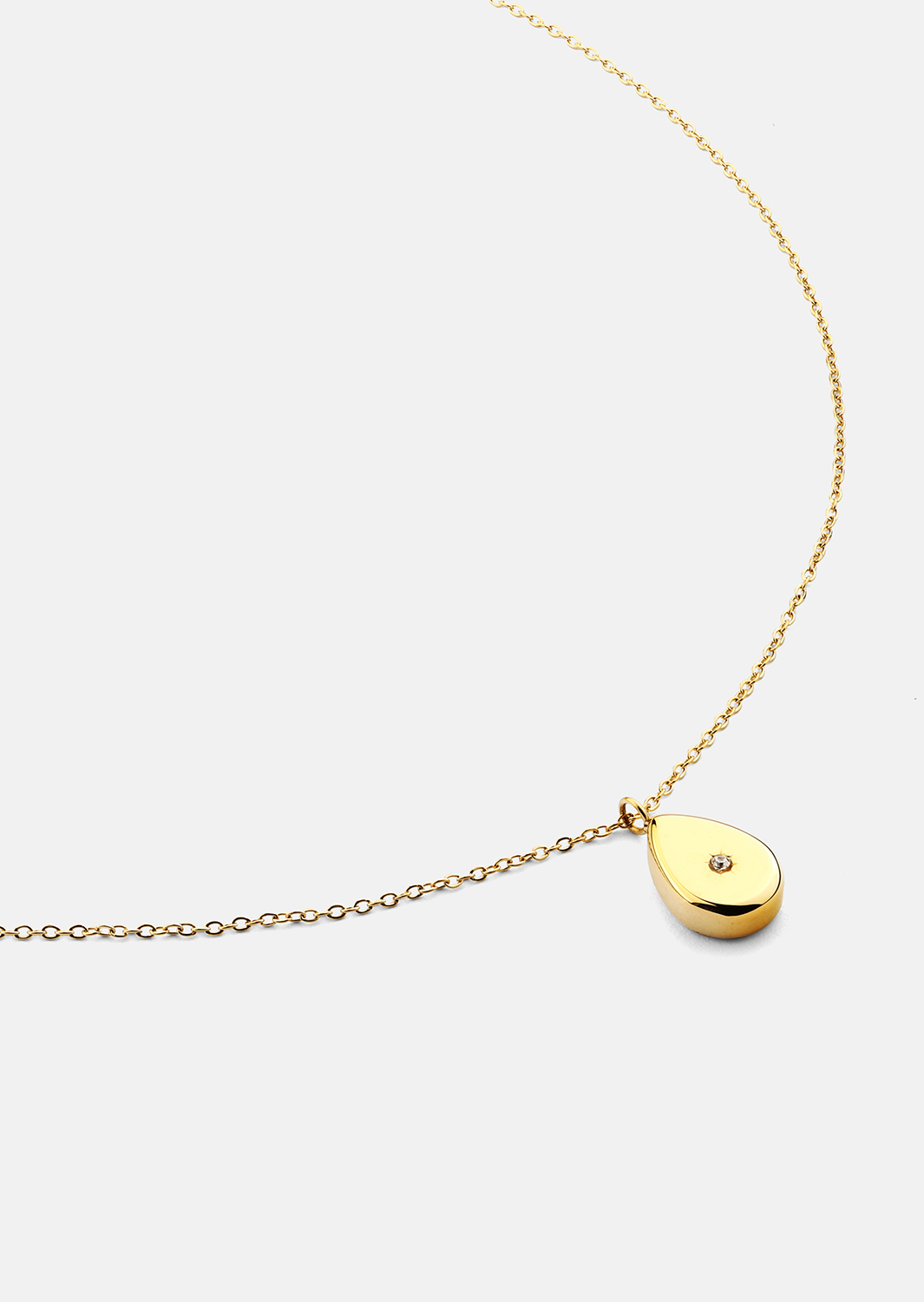 Halsband Aurora Drop - 18k Guldpläterat