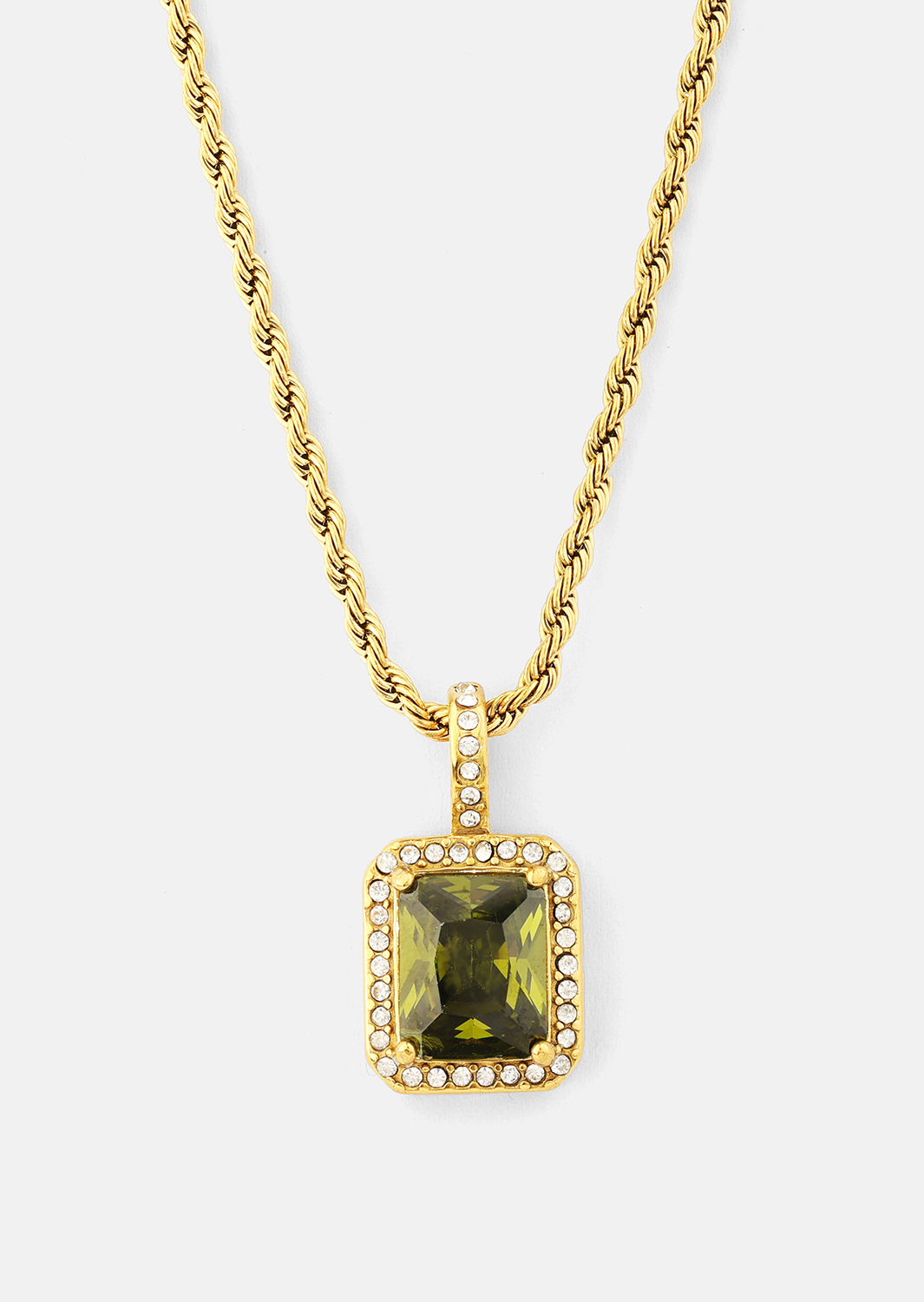 Halsband Green Luxe - 18k Guldpläterat