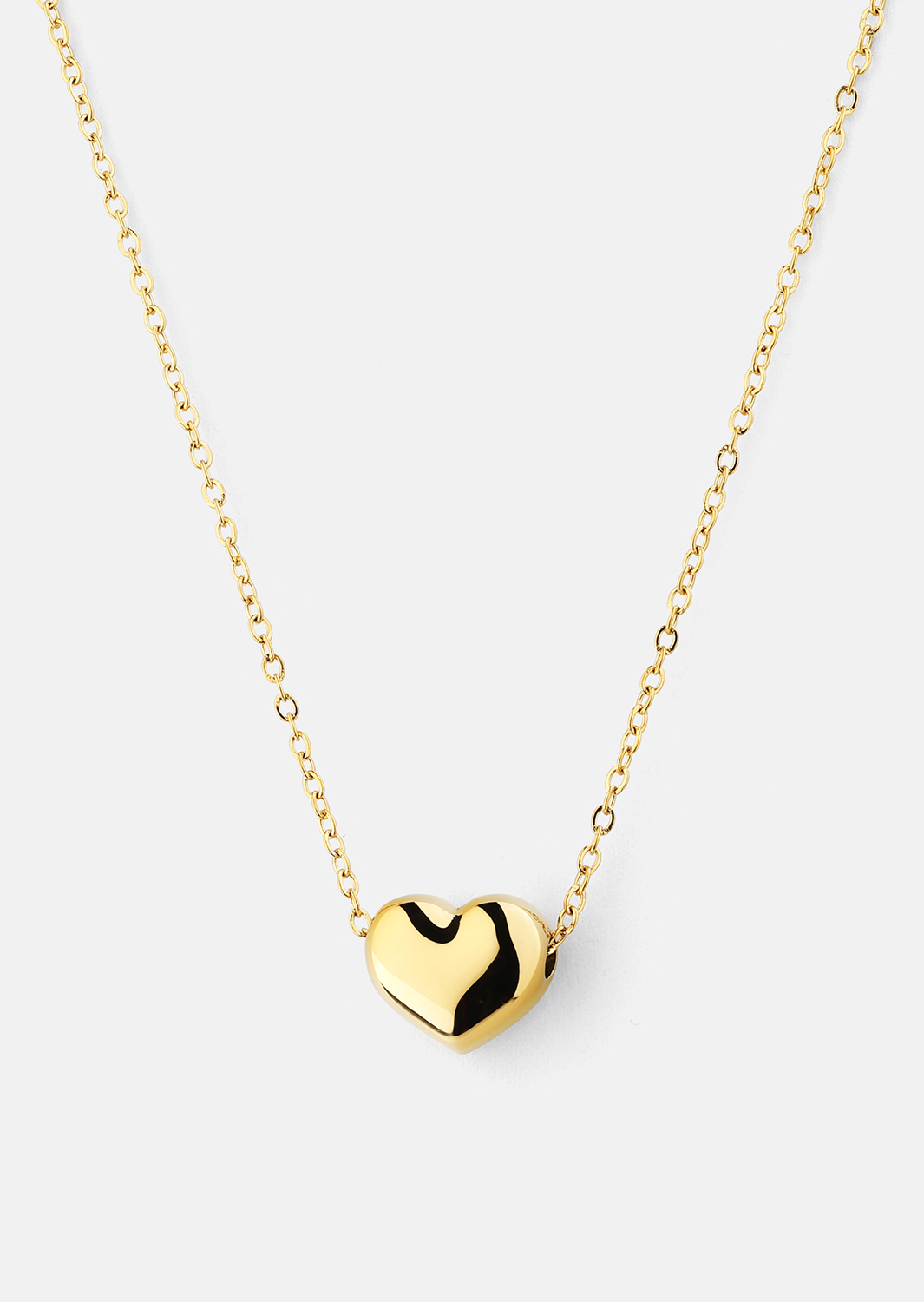 Halsband Heart of Gold – 18k Gold Plated