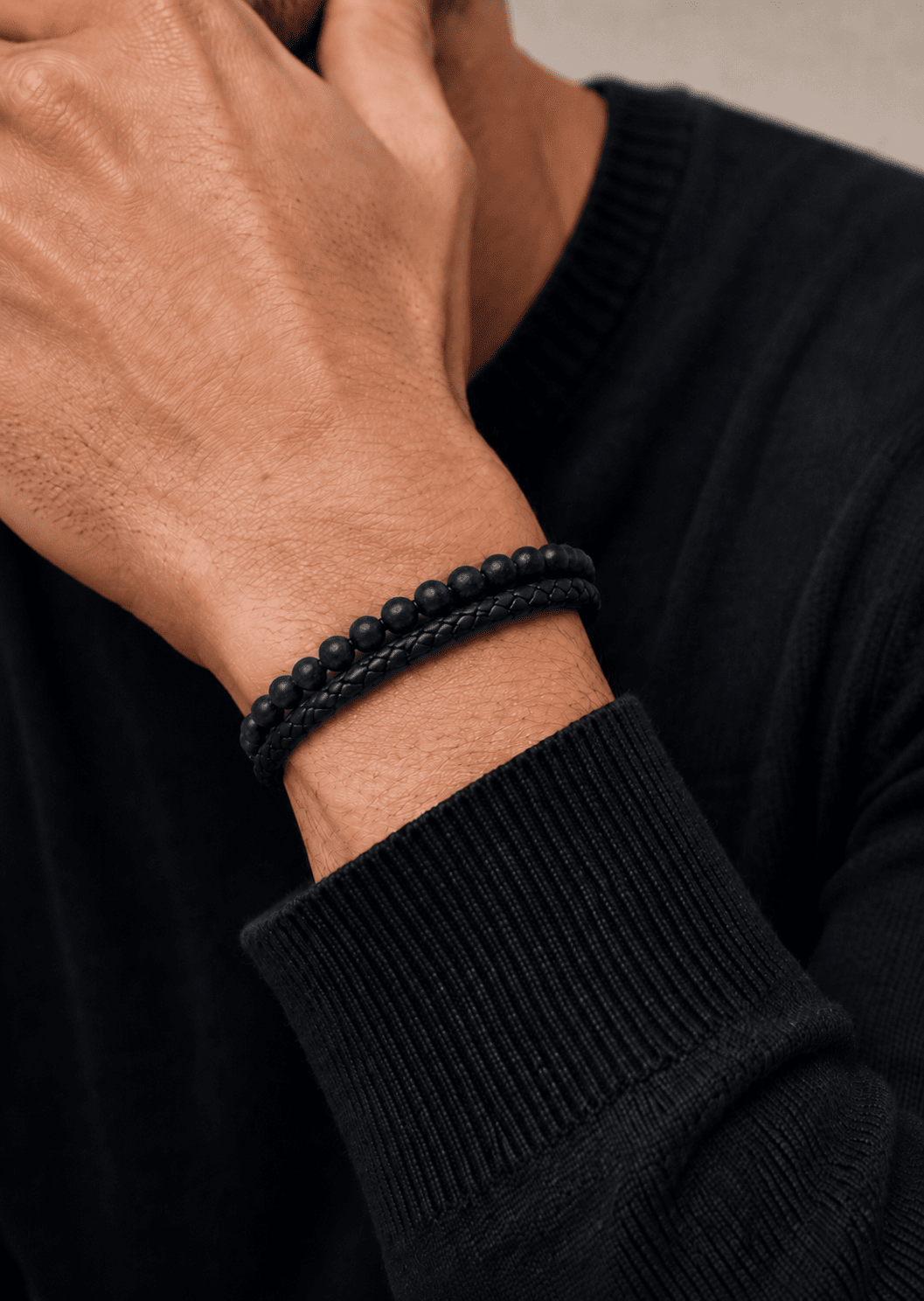Läderarmband Shadow Embrace