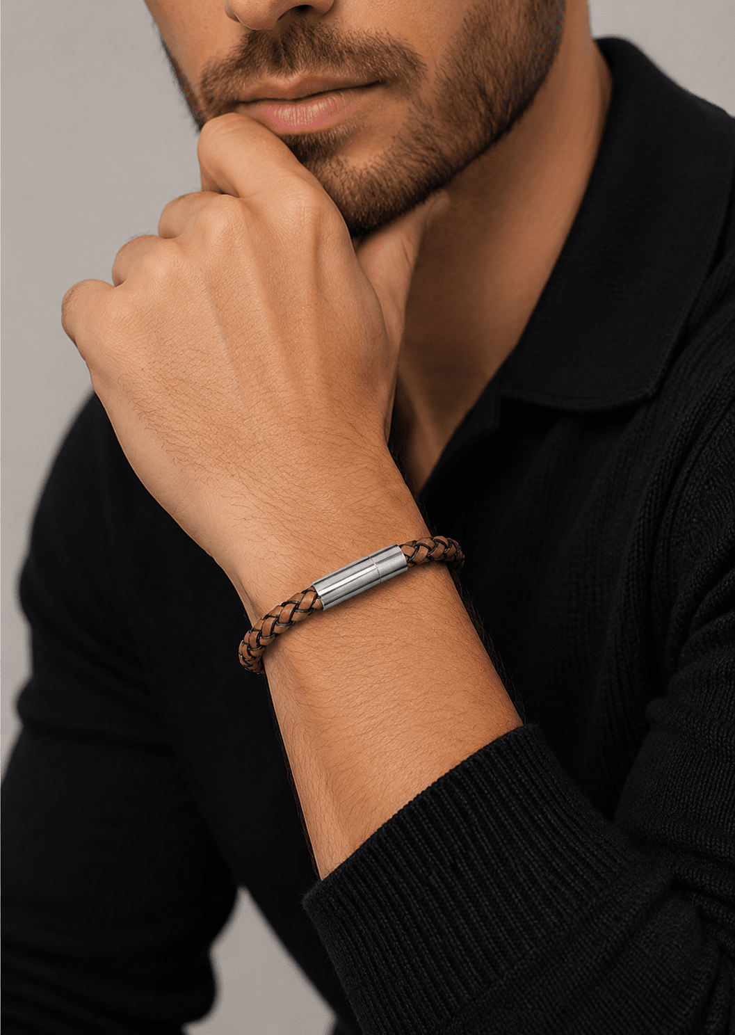 Läderarmband Stalwart Ridge