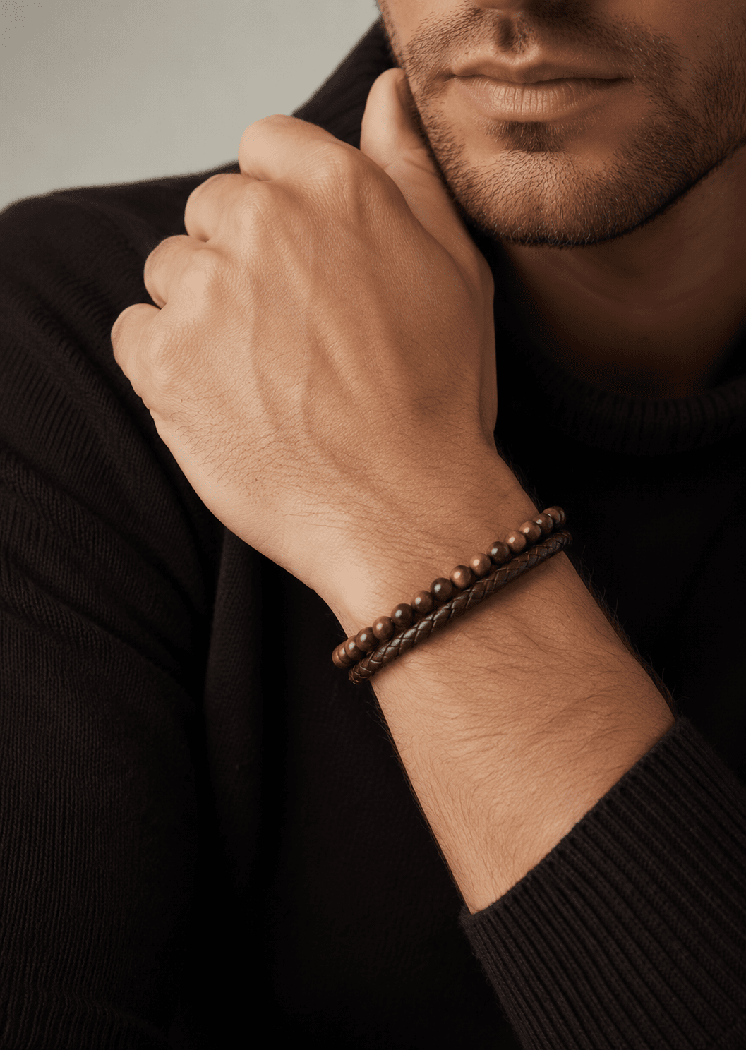 Läderarmband Terra Bond