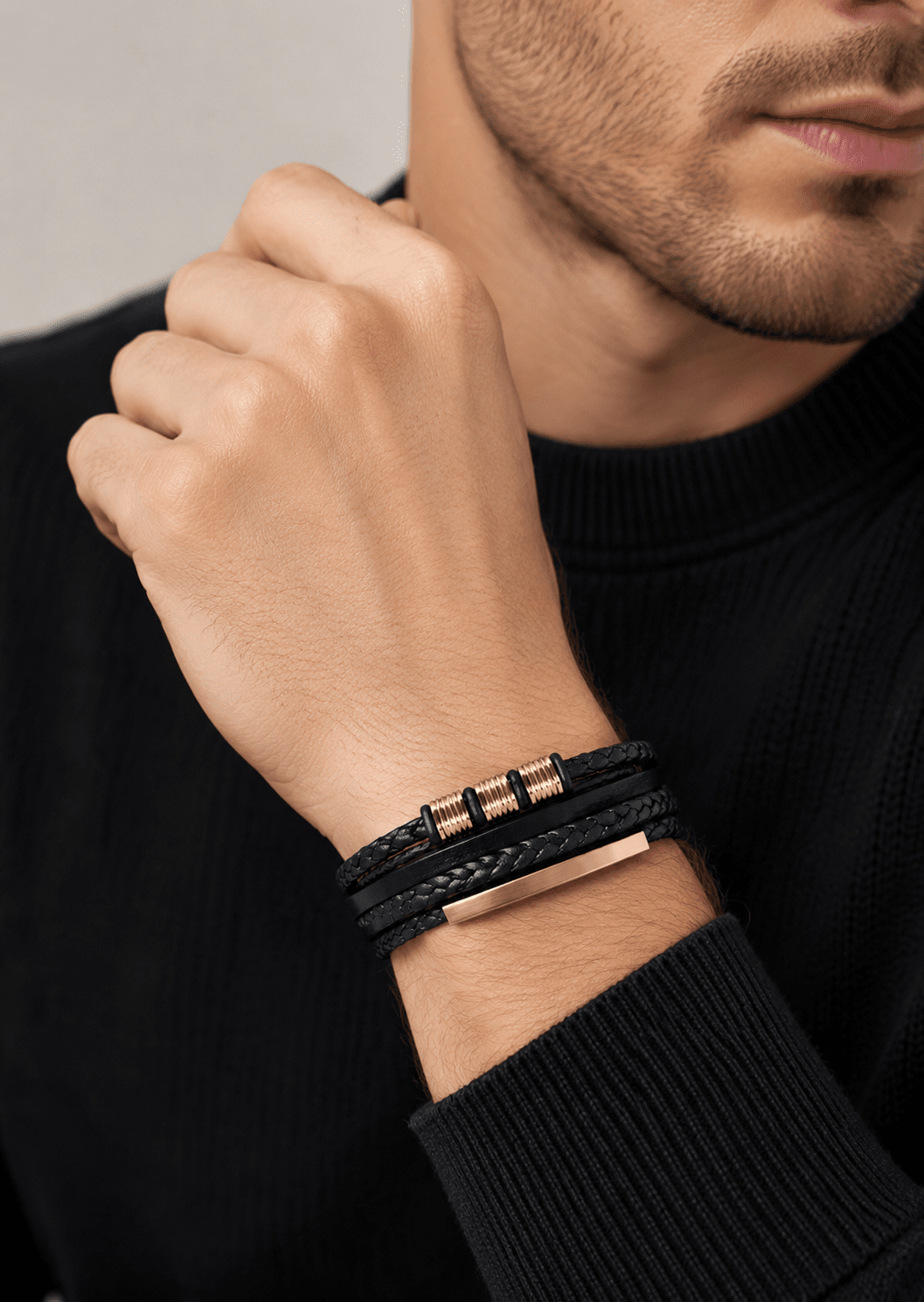 Läderarmband Titan Wrath