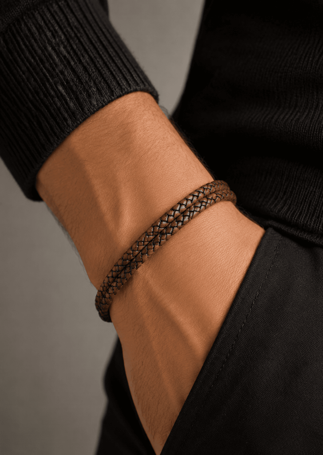 Läderarmband Titan Tapestry