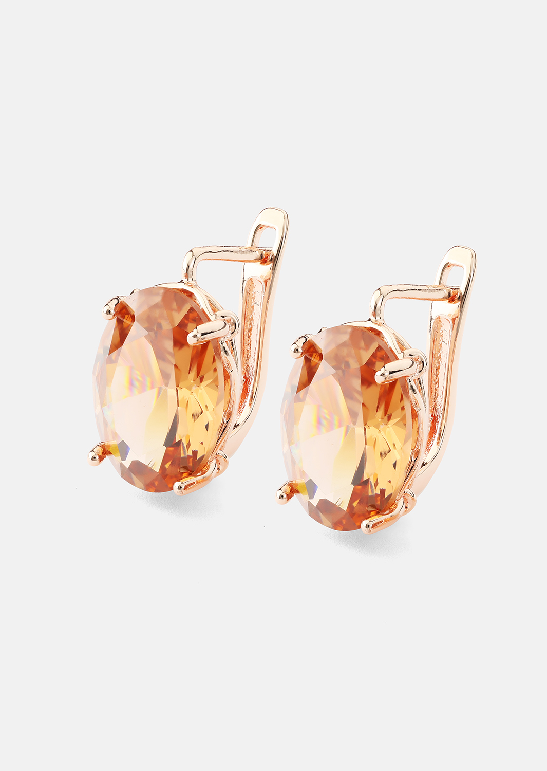 Örhängen Solara Gem - Rose Guldpläterade