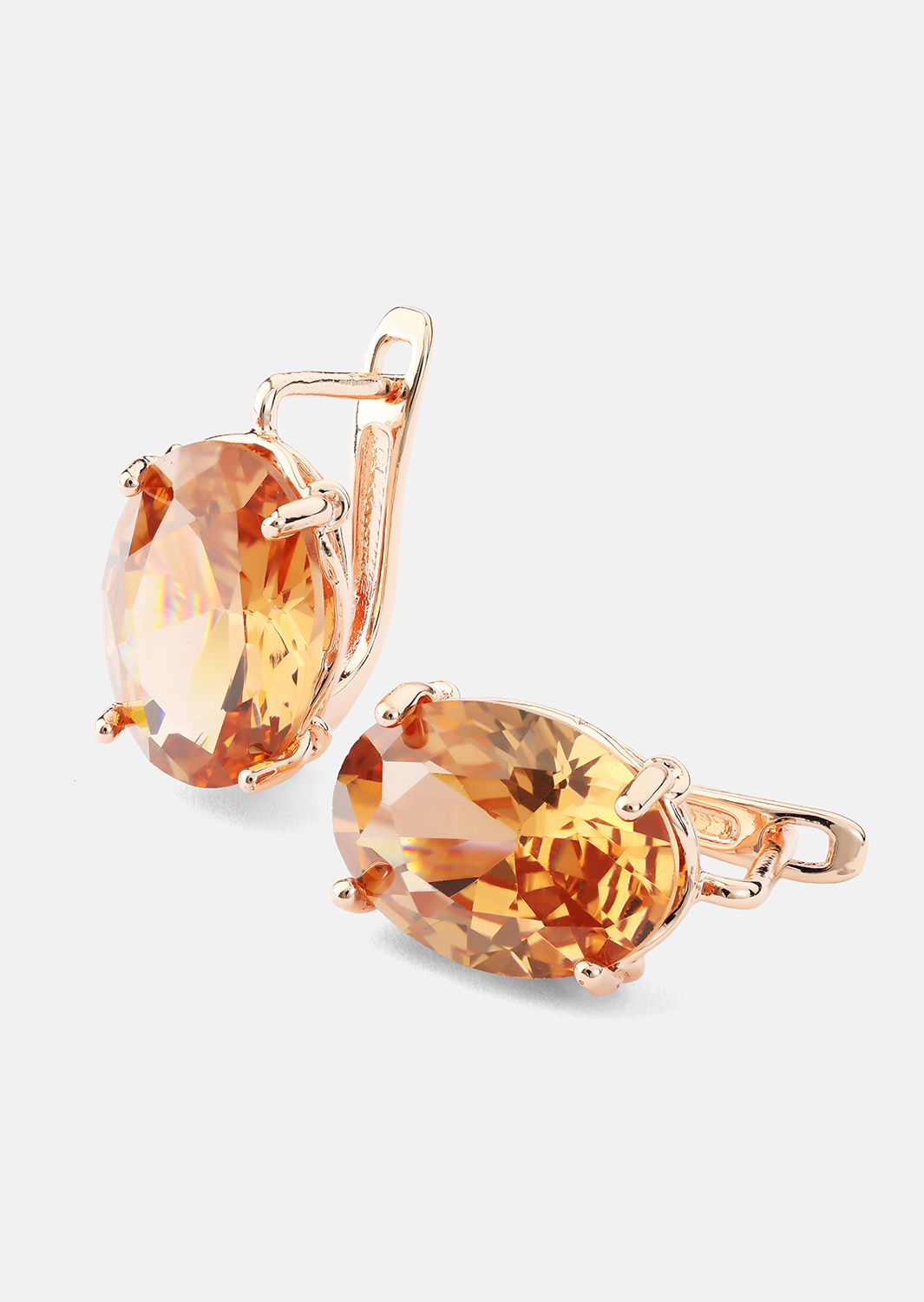 Örhängen Solara Gem - Rose Guldpläterade