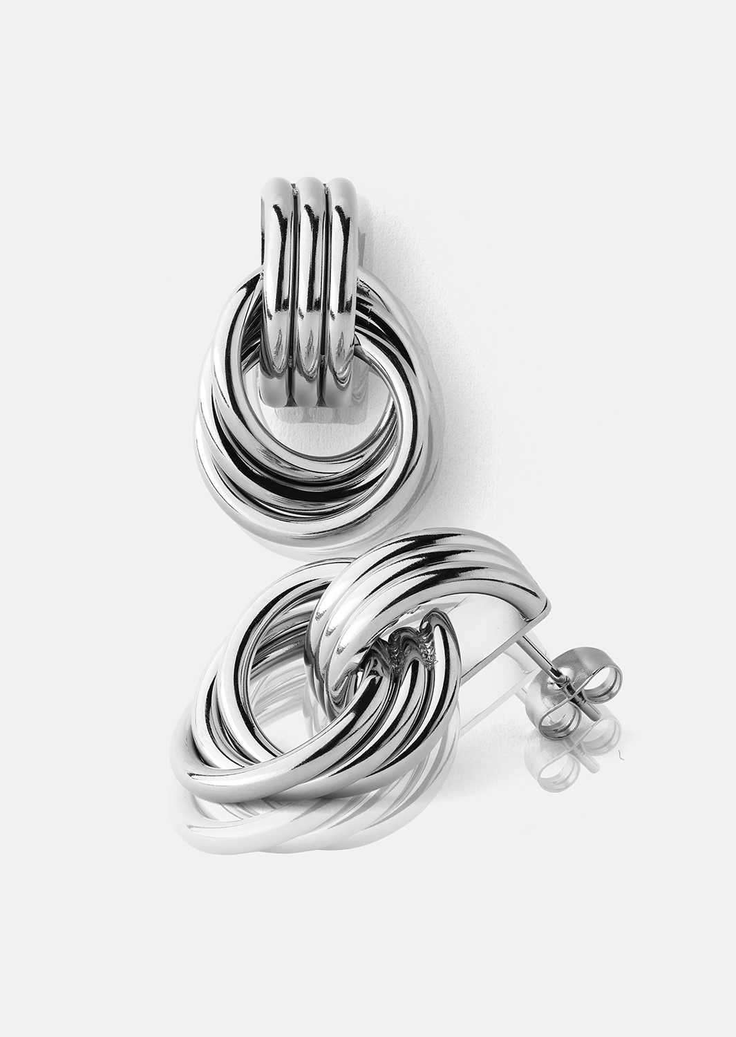 Örhänge Unity Loop - Silverpläterat