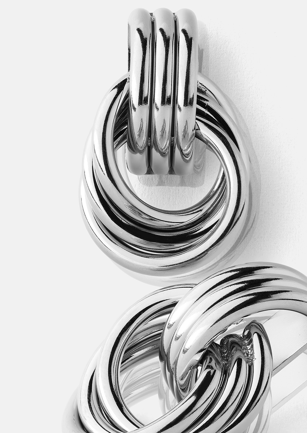 Örhänge Unity Loop - Silverpläterat