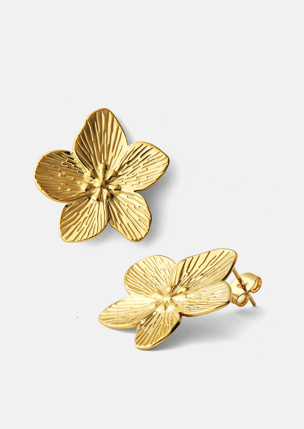Örhänge Blossom - 18k Guldpläterat