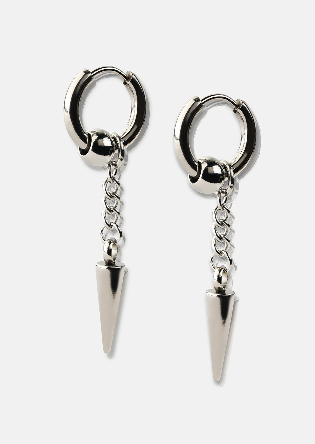 Örhänge Spike Long - Silverpläterat