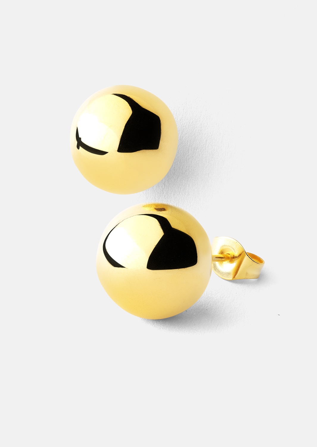 Orb Earrings - 18k Gold Plated