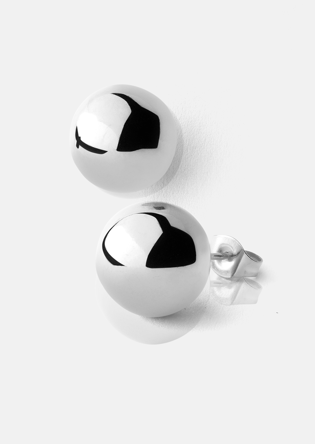 Orb Earrings - Silverpläterade