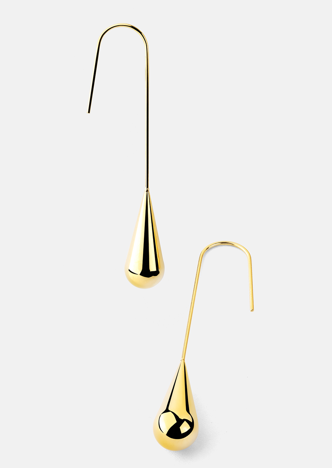 Örhänge Golden Drop Elegance - 18k Guldpläterat