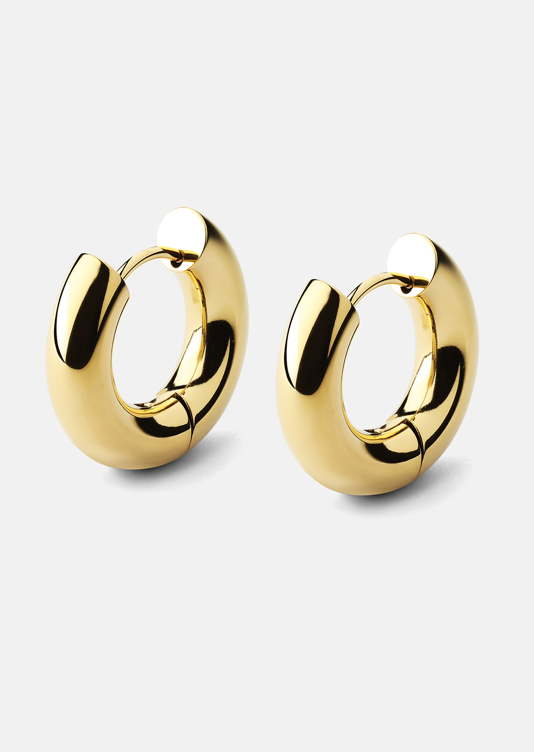 Örhängen Bold Glow – 18k Guldpläterade