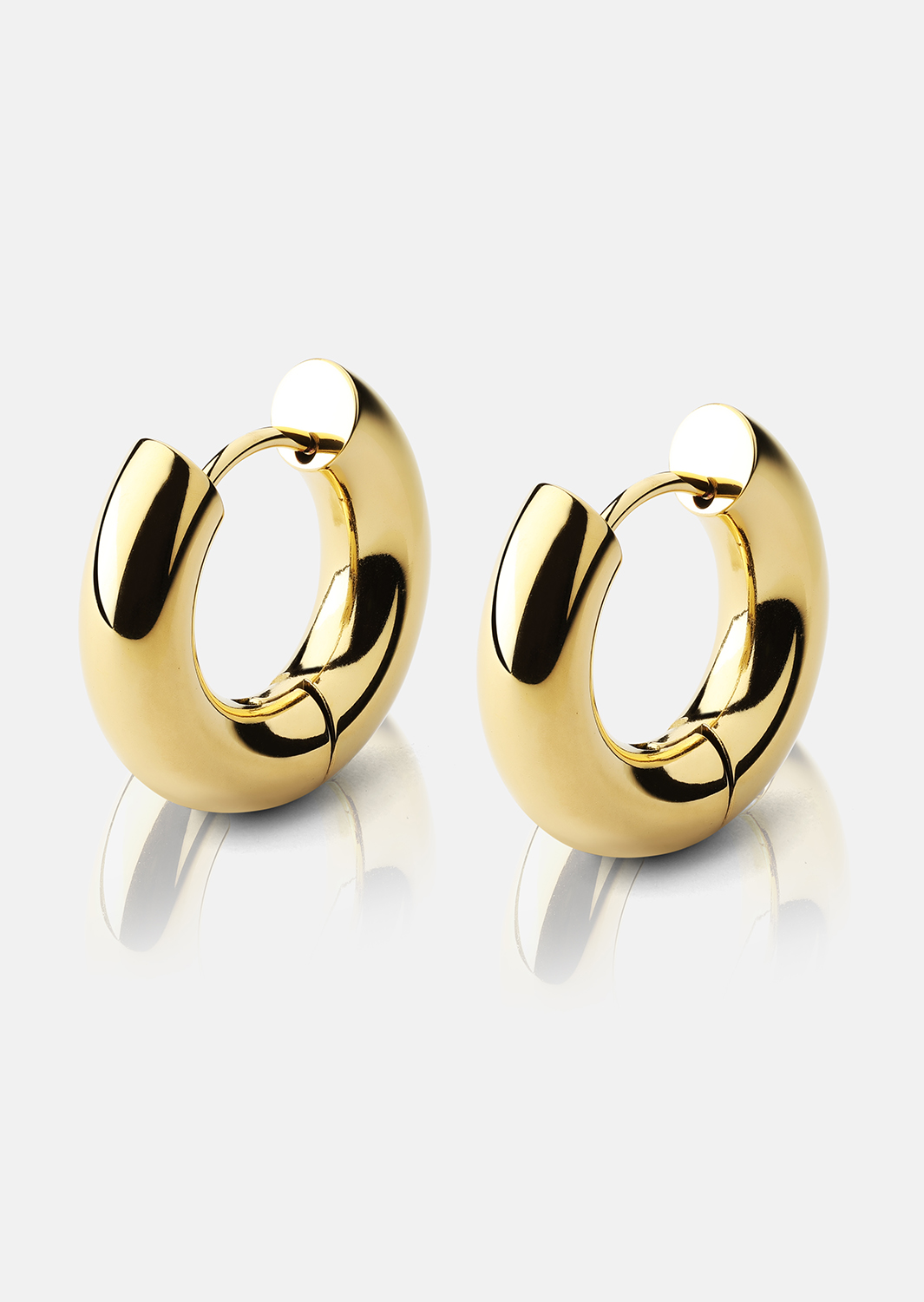 Örhängen Bold Glow – 18k Guldpläterade