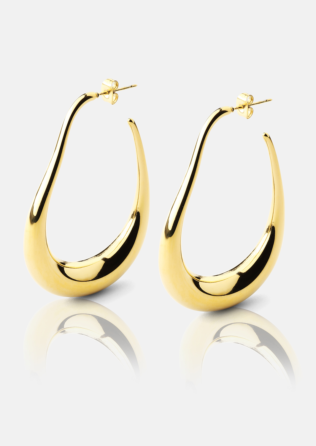 Örhängen Tear of Gold - 18k Guldpläterade