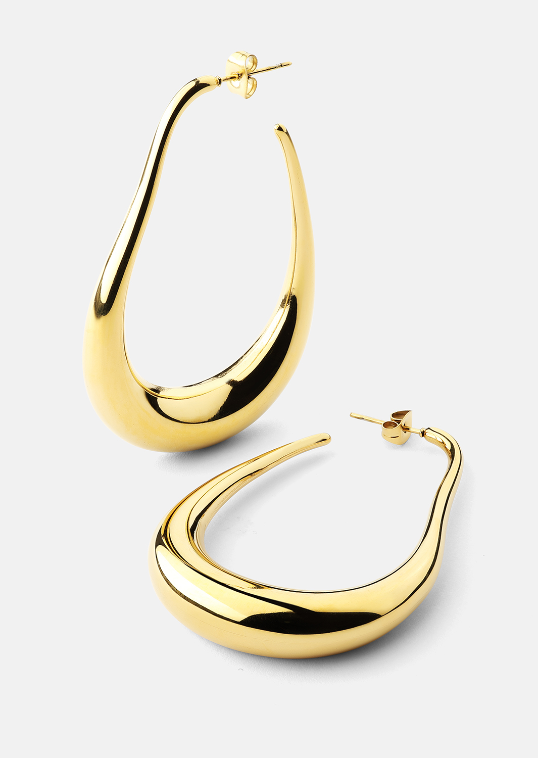 Örhängen Tear of Gold - 18k Guldpläterade