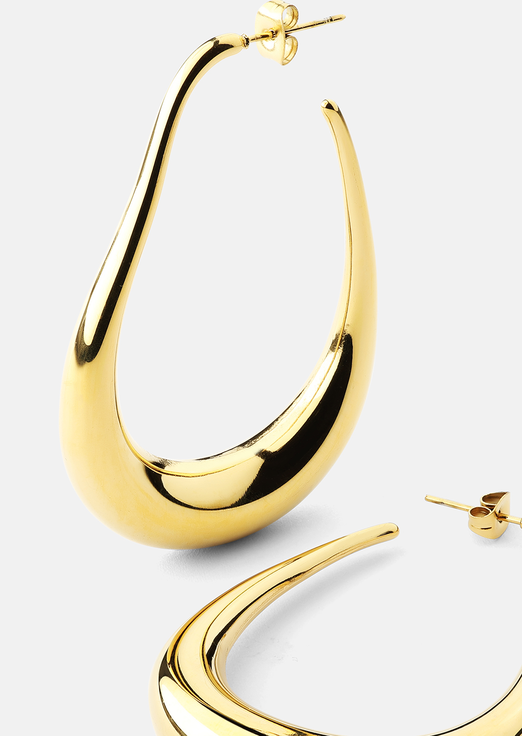 Örhängen Tear of Gold - 18k Guldpläterade