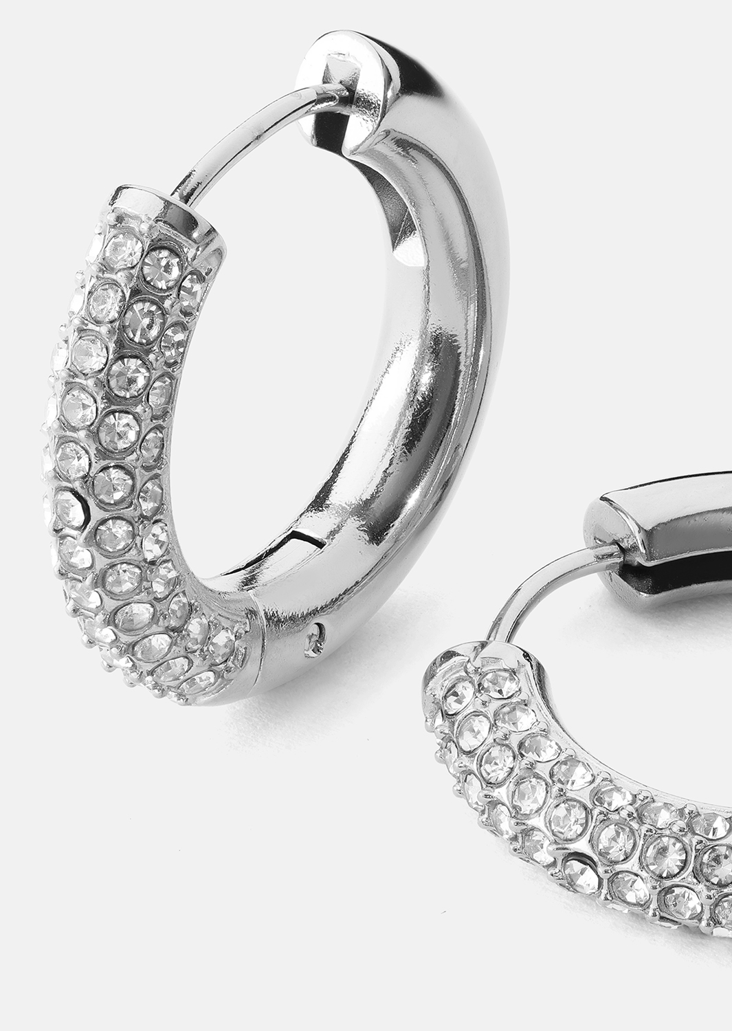 Creolen Örhängen – Silverpläterade