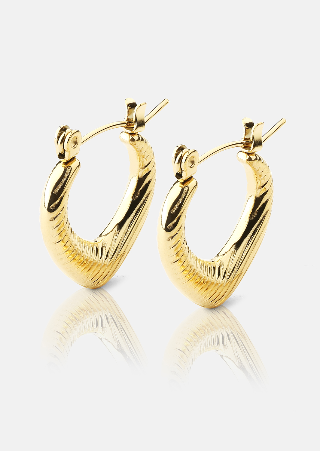 Örhängen Elegans – 18k Guldpläterade