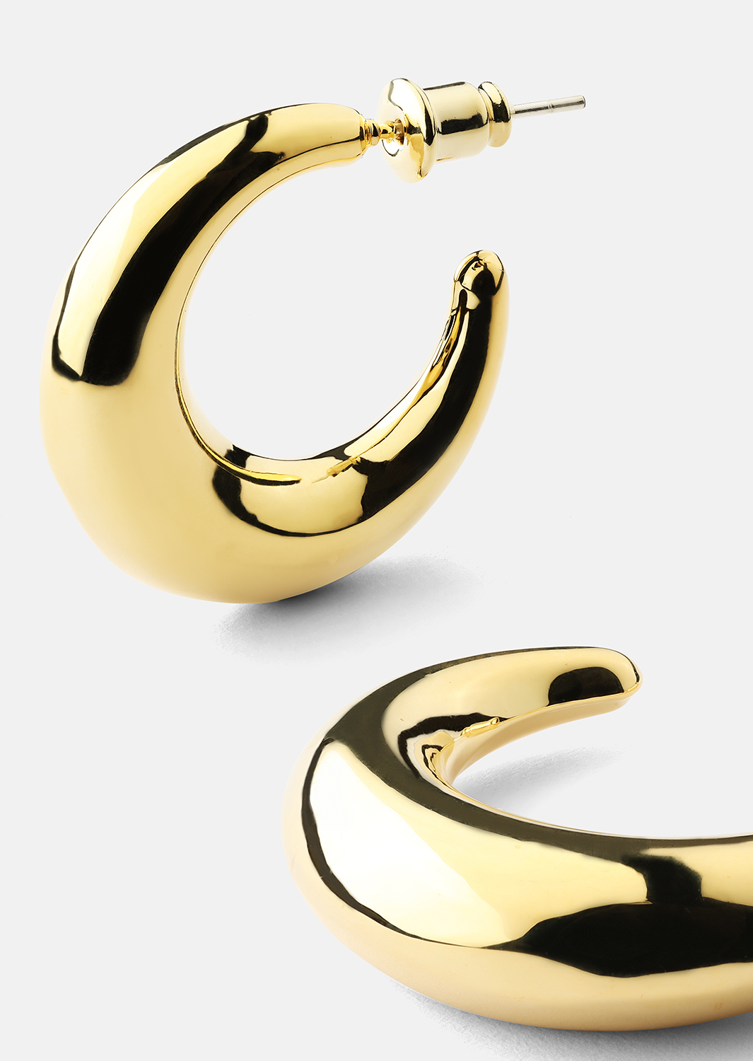 Bold Örhängen – 18k Guldpläterade