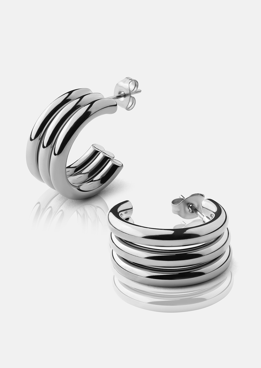 Riflia Örhänge - Silverpläterat