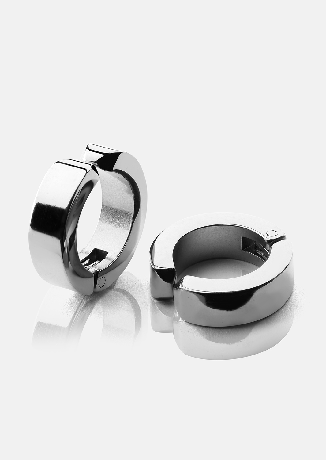 Örhänge Petite Hoop - Silverpläterat