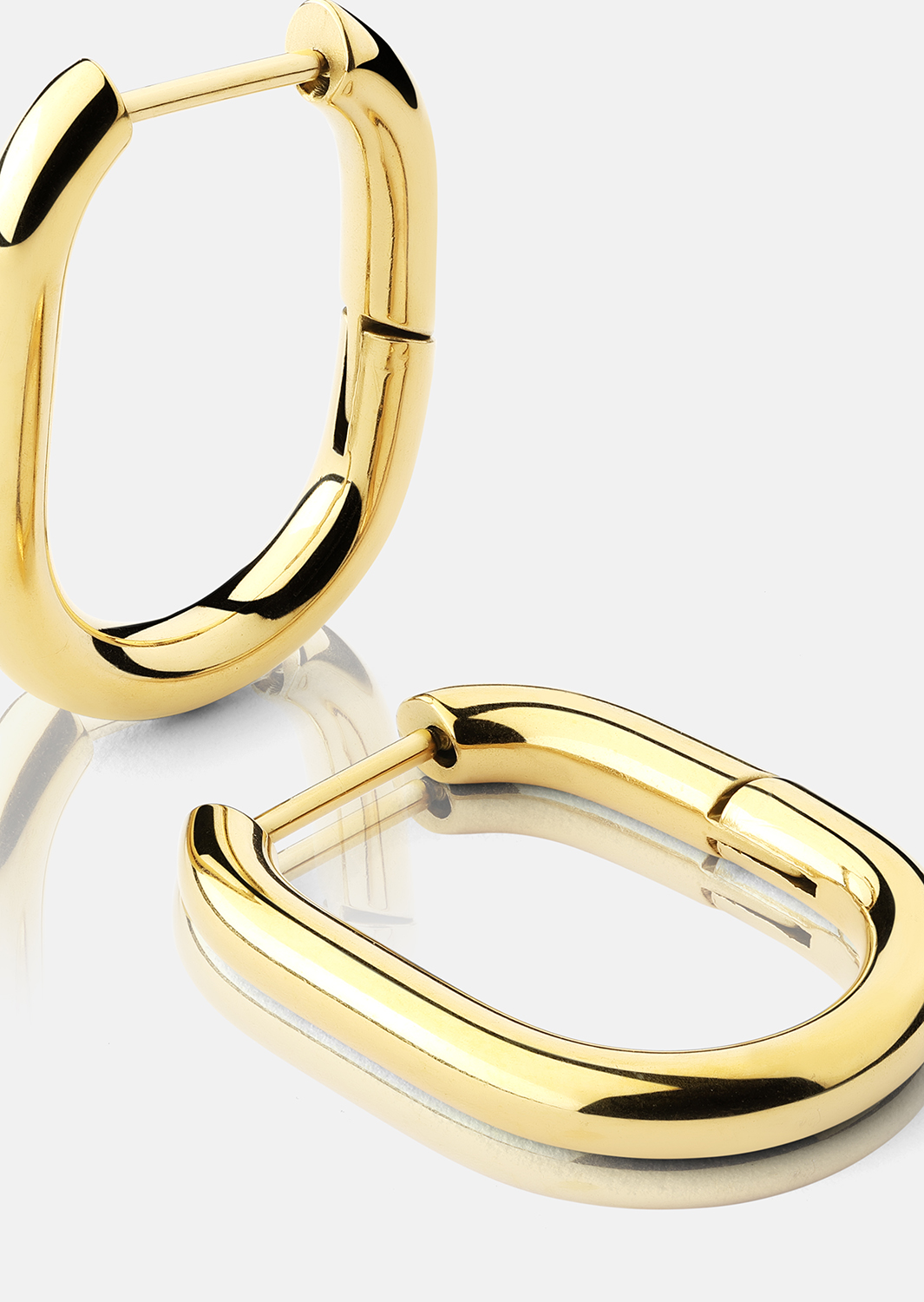 Örhänge Eleganceis - 18k Guldpläterat