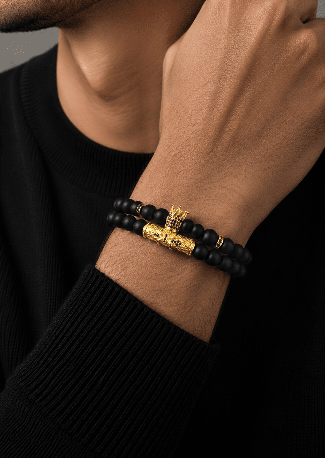 Pärlarmband Regal Ember