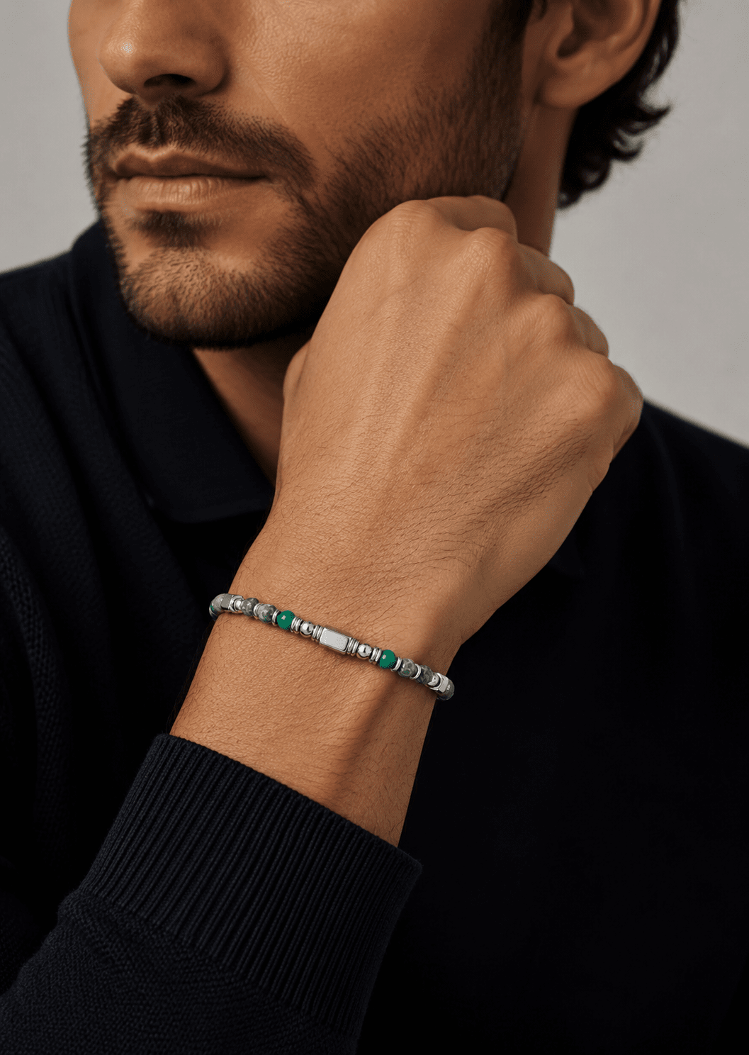 Pärlarmband Verdant Pulse