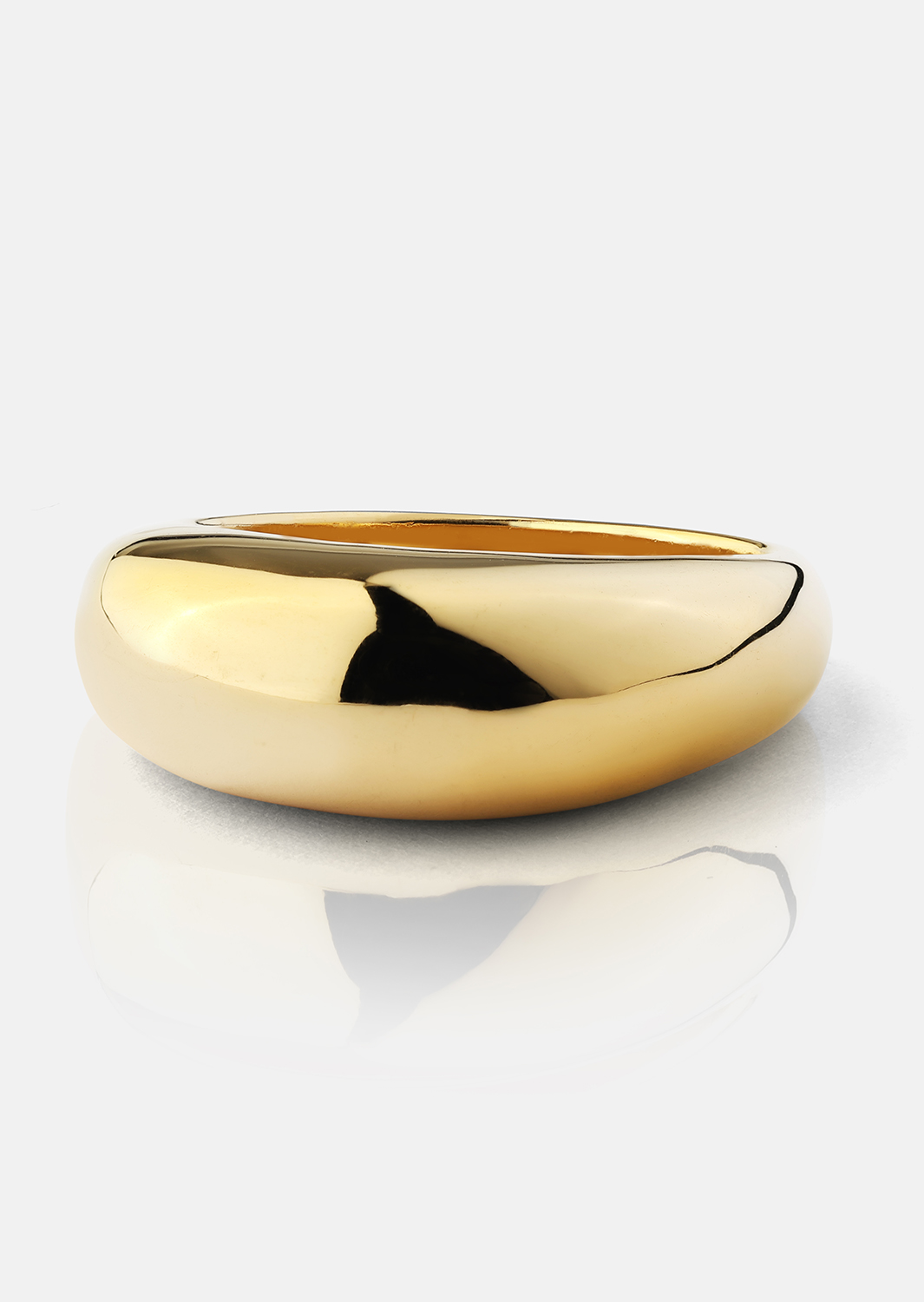 Golden Bold Ring - 18K Guldpläterad