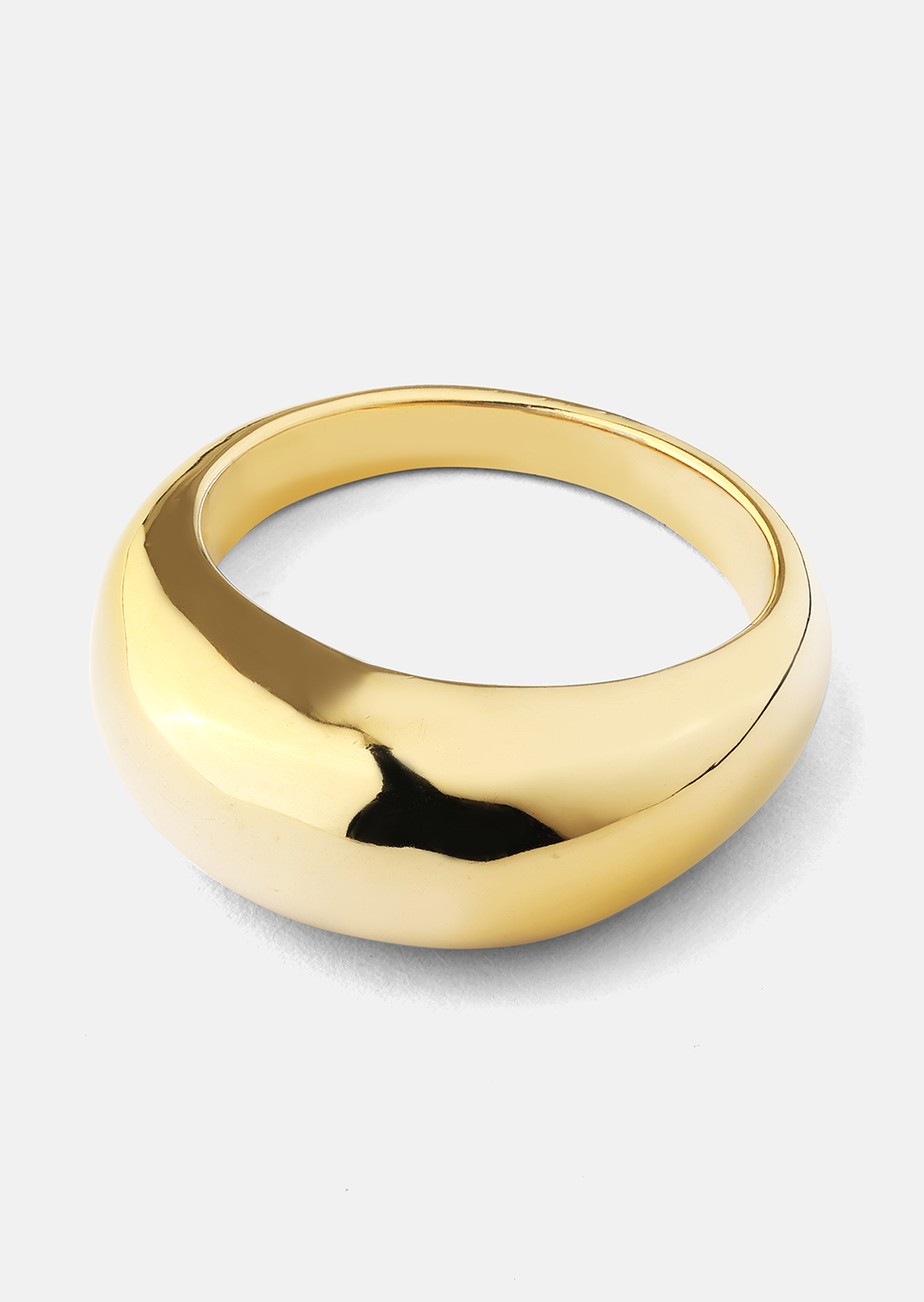 Golden Bold Ring - 18K Guldpläterad